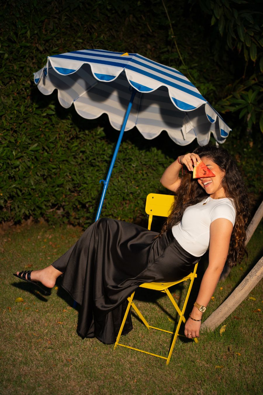 Ashya Satin Skirt