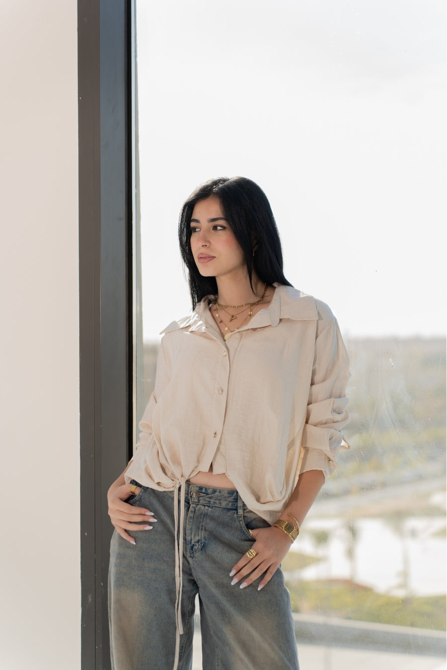 Breeze Button Up Blouse
