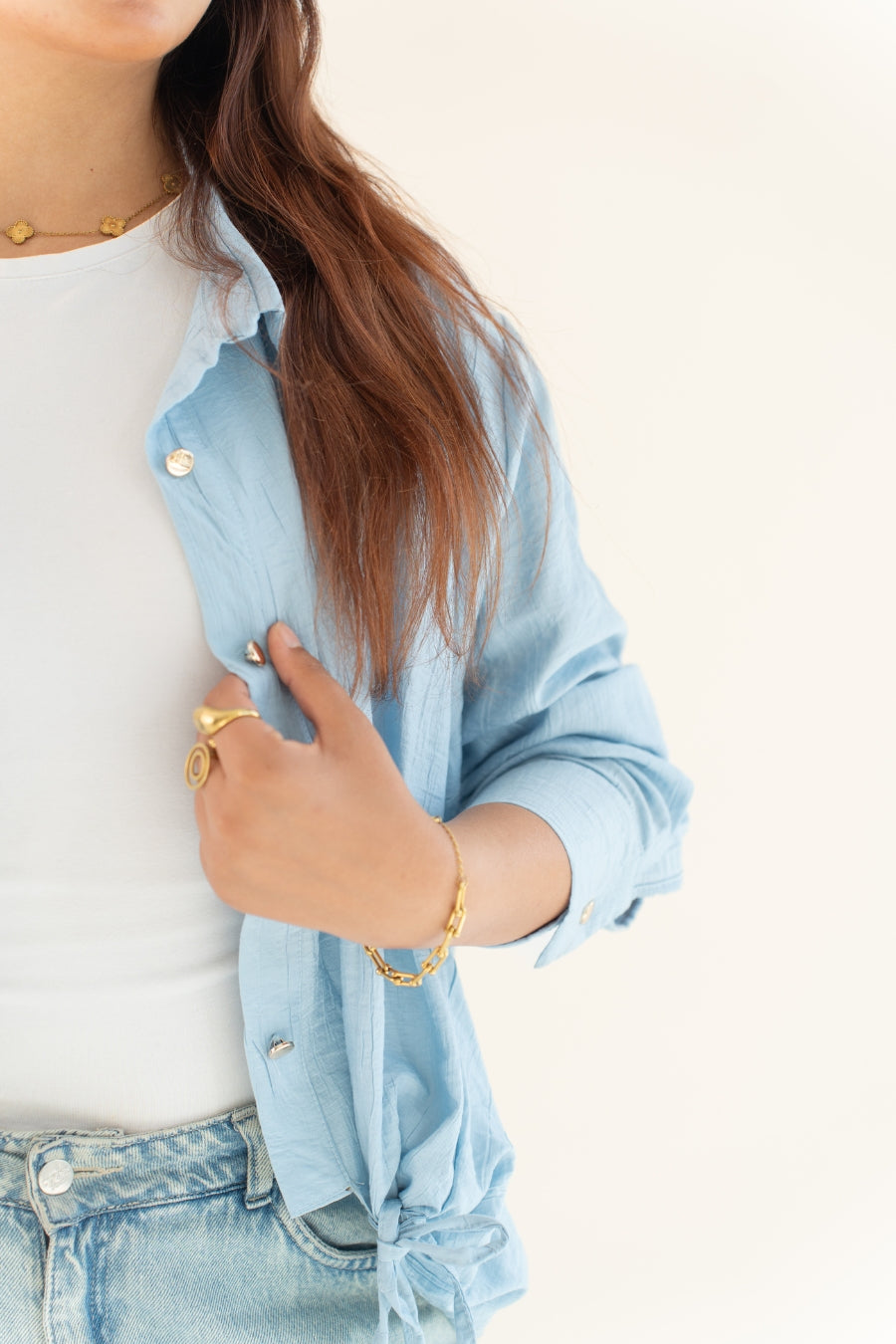 Breeze Button Up Blouse