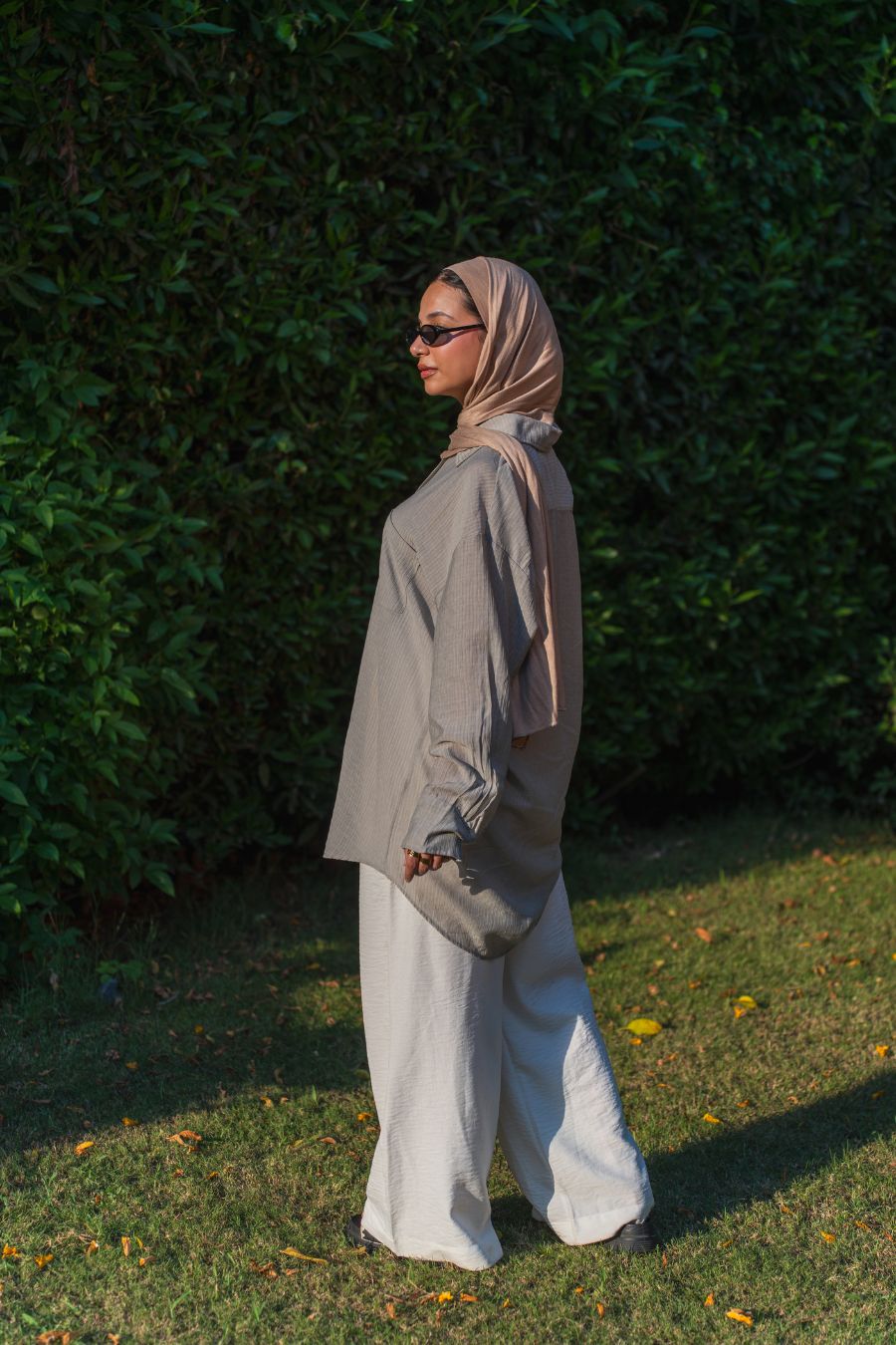 Oversized Button-Up Shirt