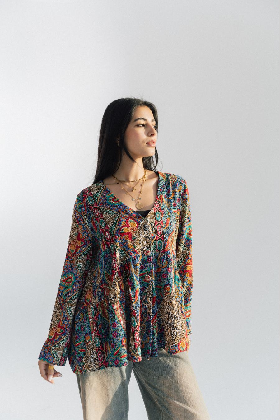Ashya India Blouse