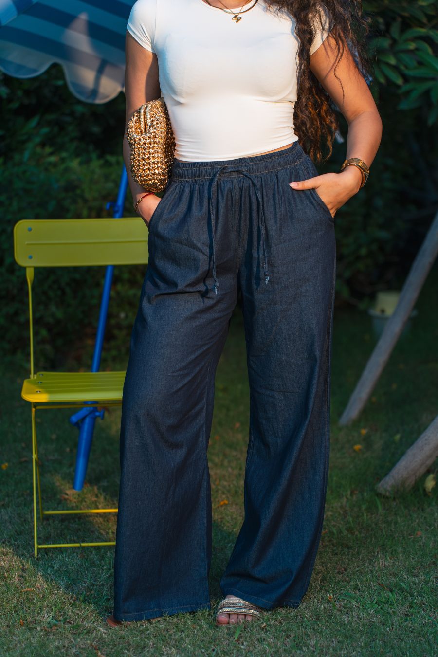 Denim Comfort Pants