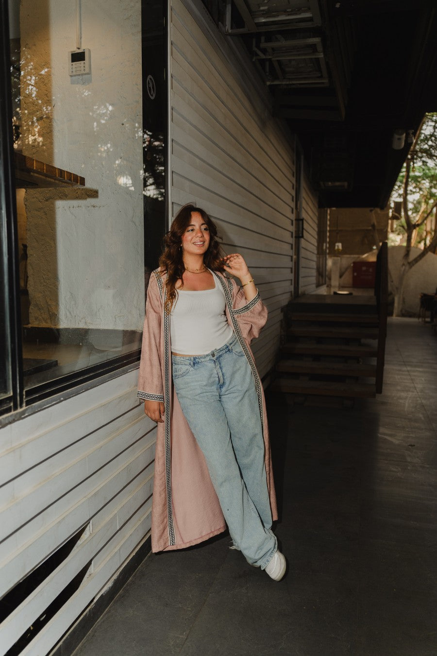 Ashya Embroidered Cardigan