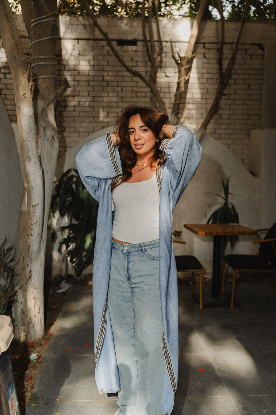 Ashya Embroidered Cardigan