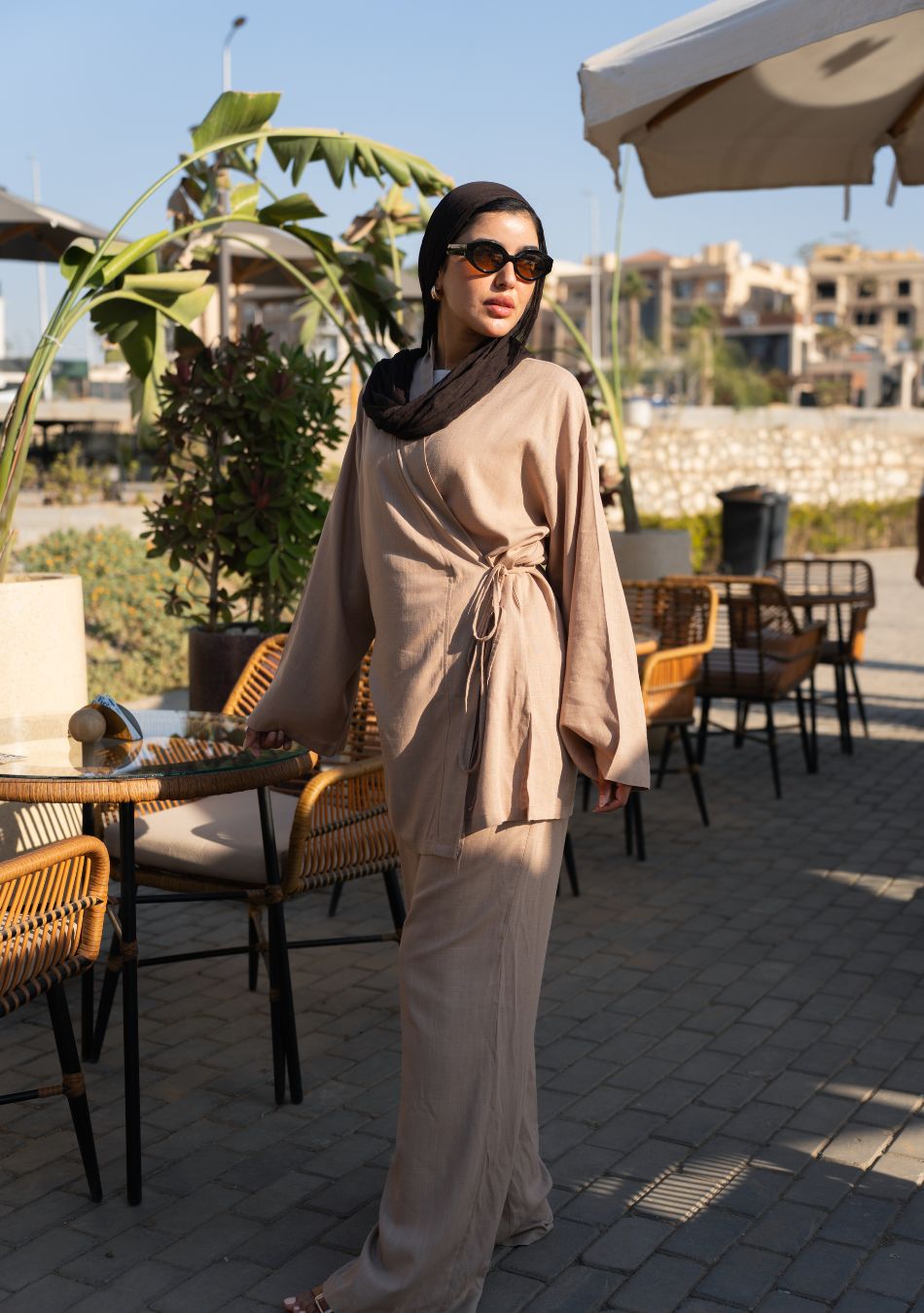 Serenity Wrap Set Blouse