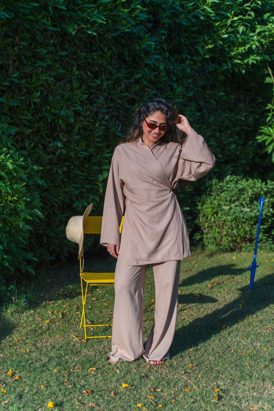 Serenity Wrap Set Blouse