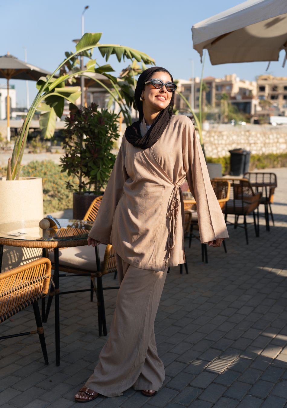 Serenity Wrap Set Blouse