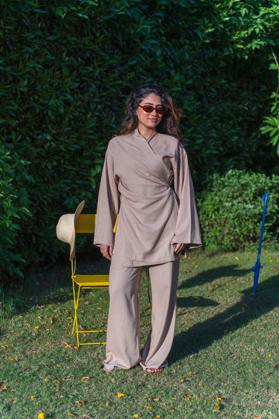 Serenity Wrap Set Blouse