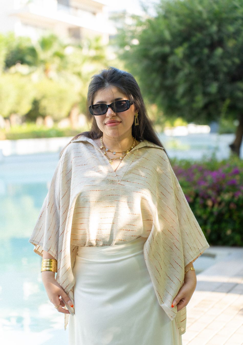 Ashya Satin Skirt