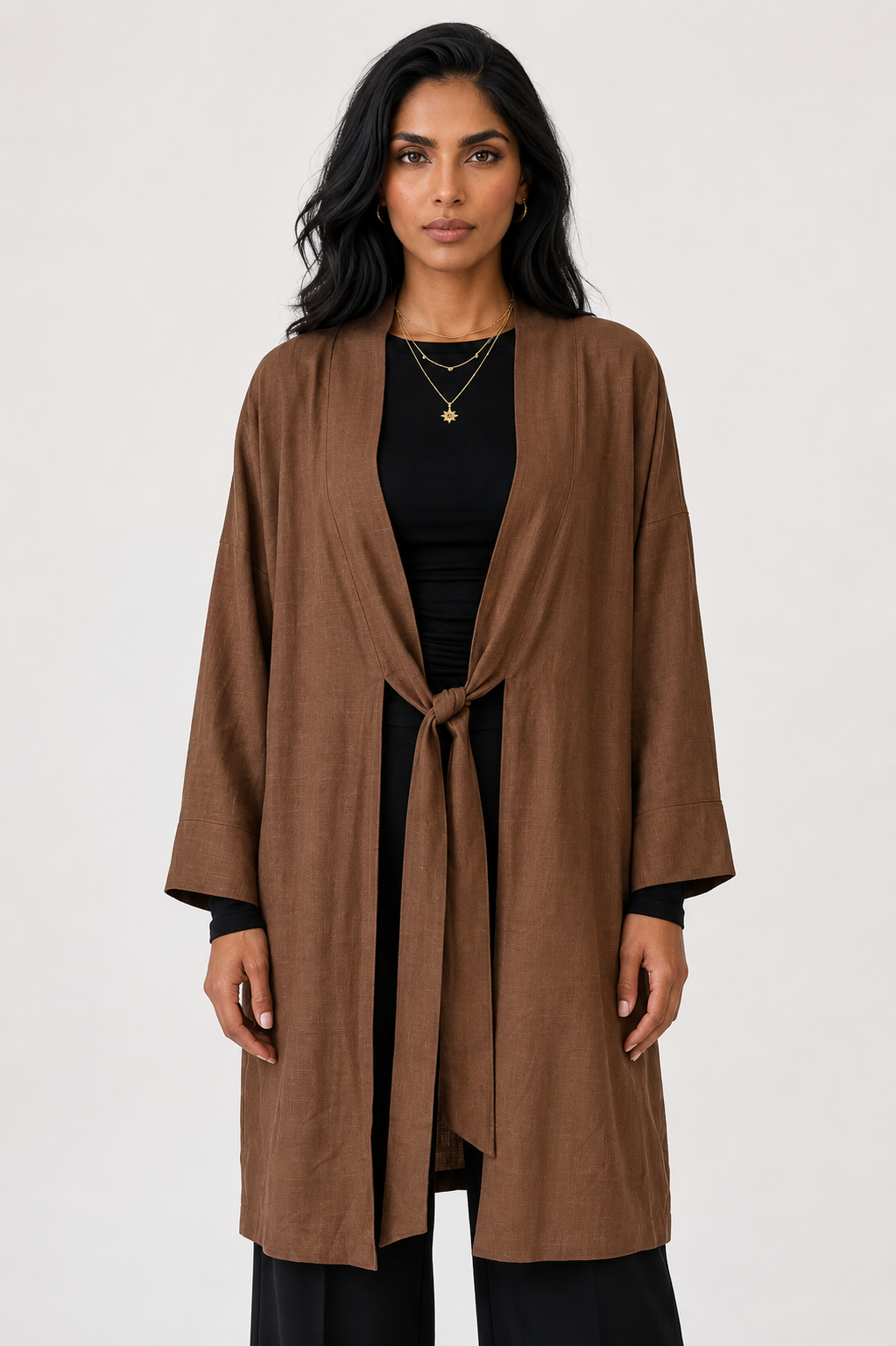 Minimal Linen Cardigan | Summer Cardigan Egypt | Ashya