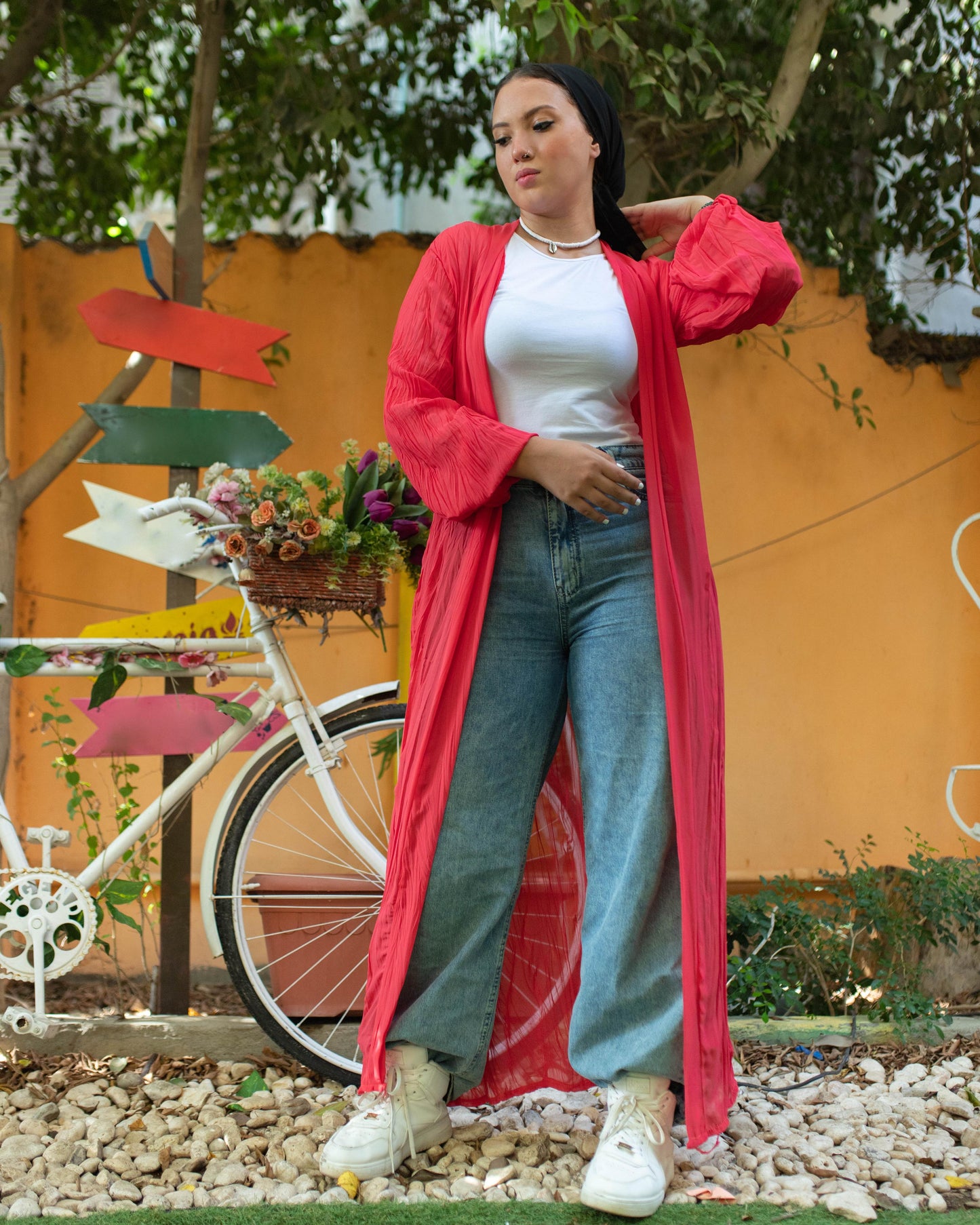 Ashya Pleated Cardigan