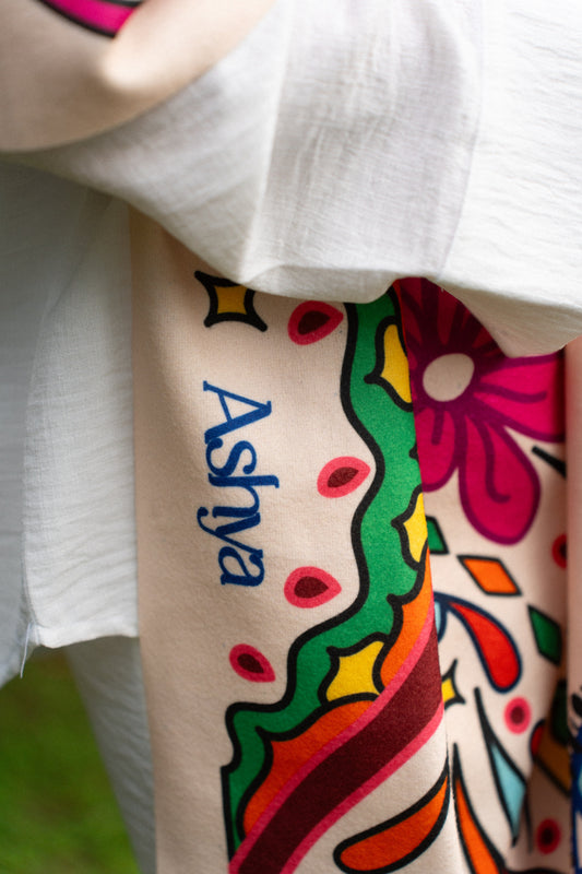 Ashya Printed Scarf