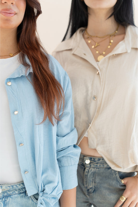 Breeze Button Up Blouse