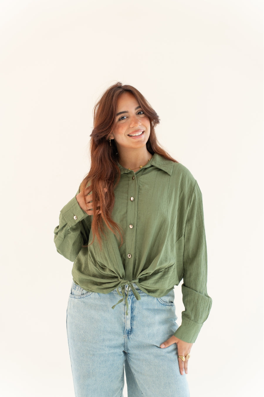 Breeze Button Up Blouse