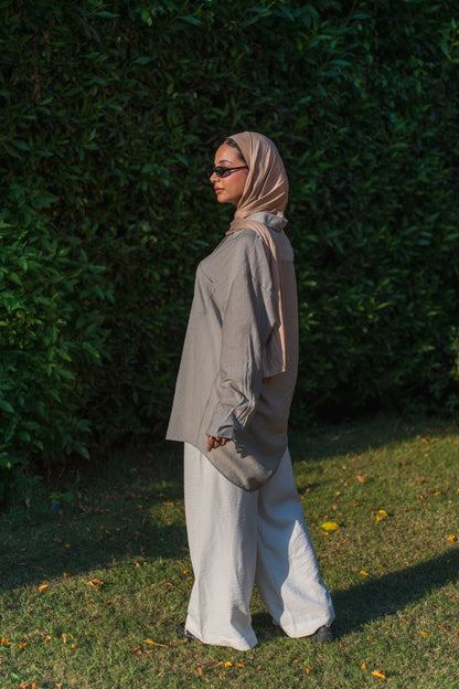 Oversized Button-Up Shirt