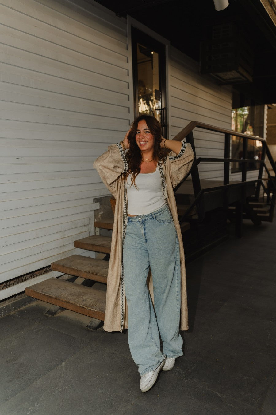 Ashya Embroidered Cardigan
