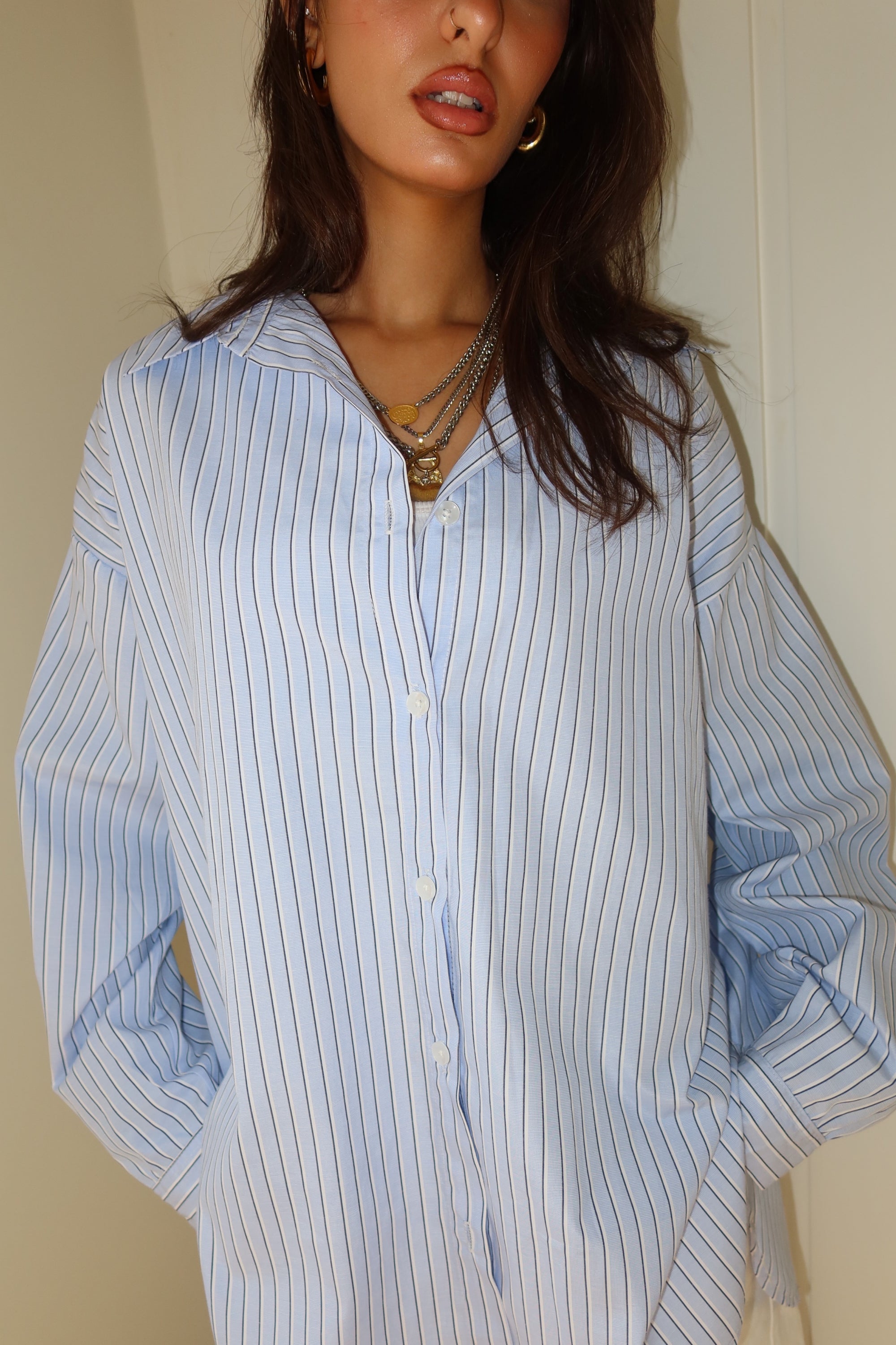 The Monaco Linen Stripe Shirt