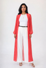 Pleated Cardigan