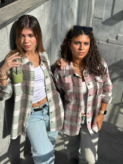 Cozy Plaid Overshirt