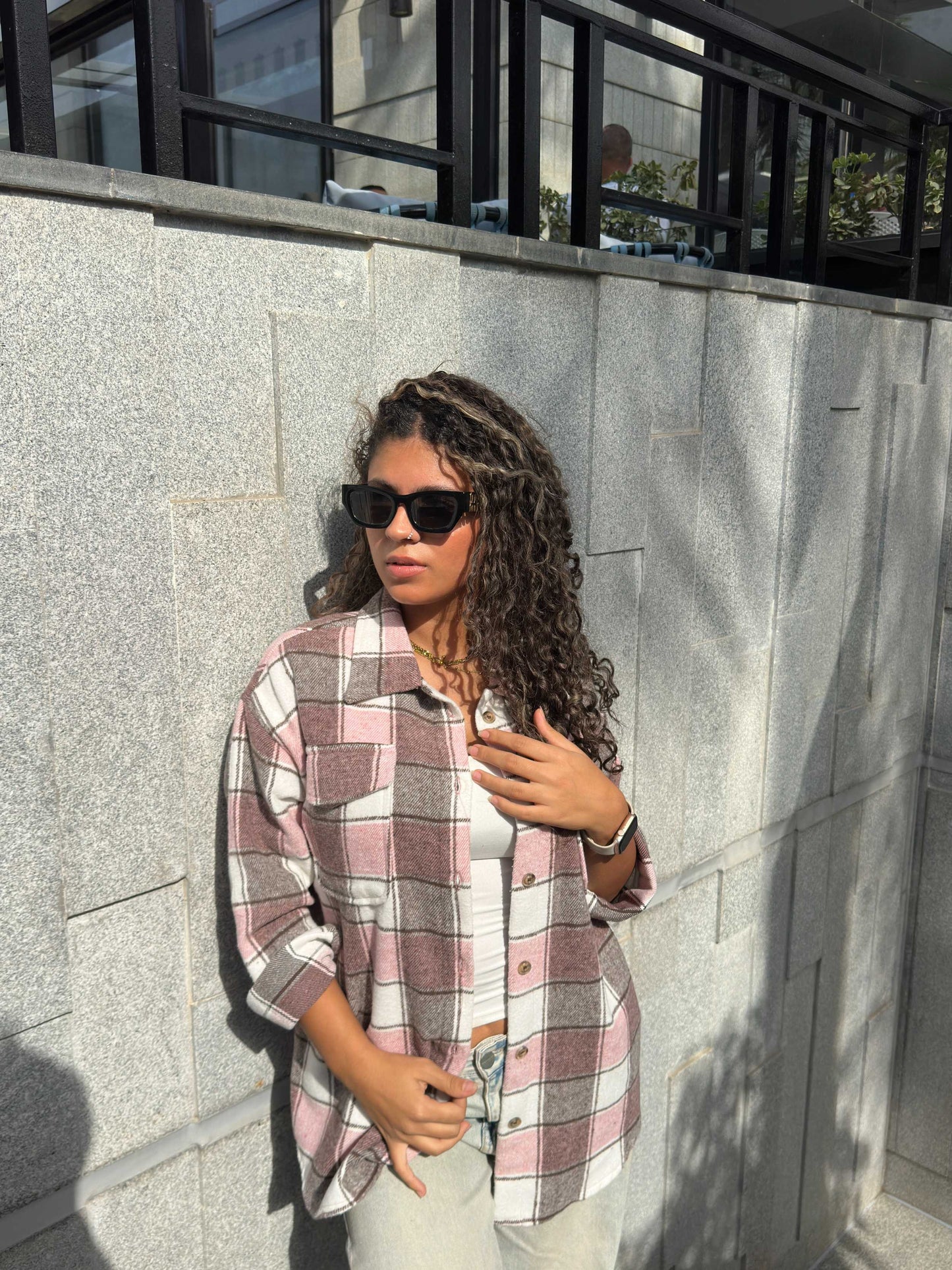 Cozy Plaid Overshirt