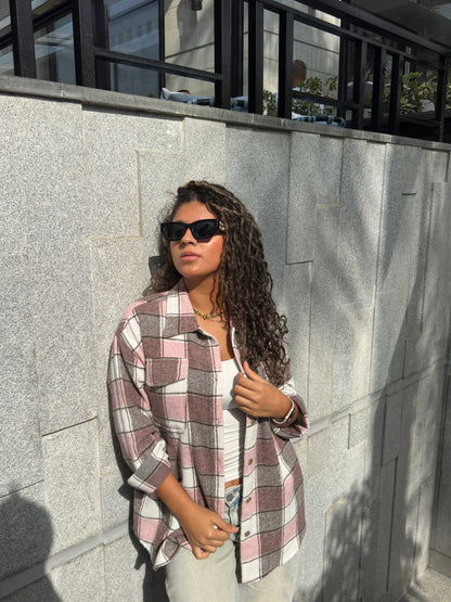 Cozy Plaid Overshirt