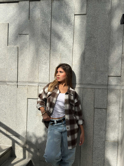 Cozy Plaid Overshirt