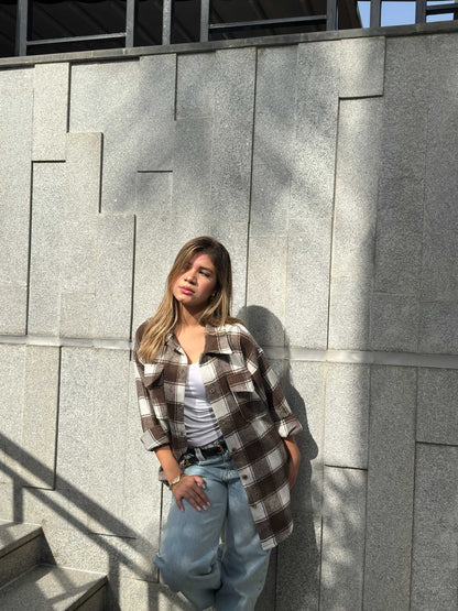 Cozy Plaid Overshirt