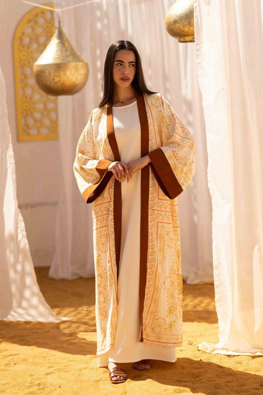 Elegant Printed Kimono