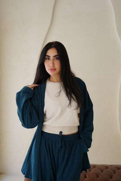 Corded Velvet Lounge Set