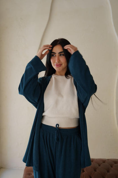 Corded Velvet Lounge Set