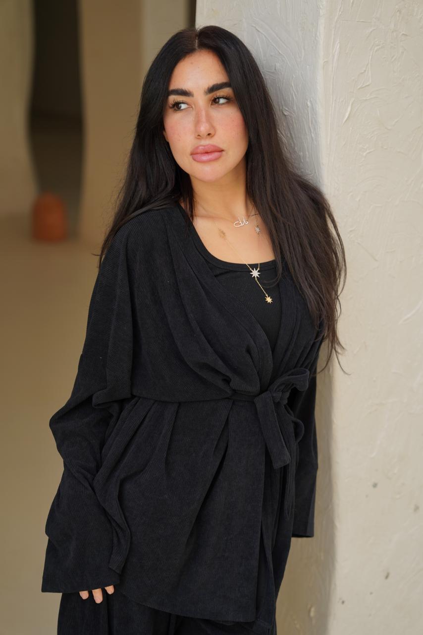 Corded Velvet Lounge Set