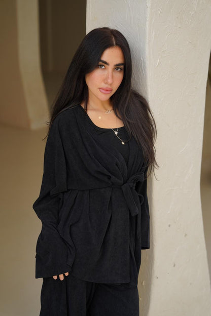 Corded Velvet Lounge Set