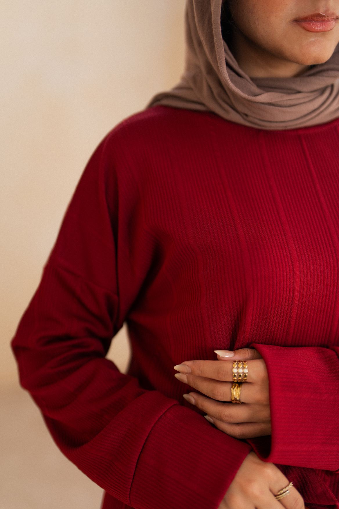 Relaxed Ribbed Lounge Set